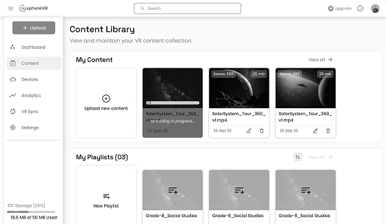 Organize preview